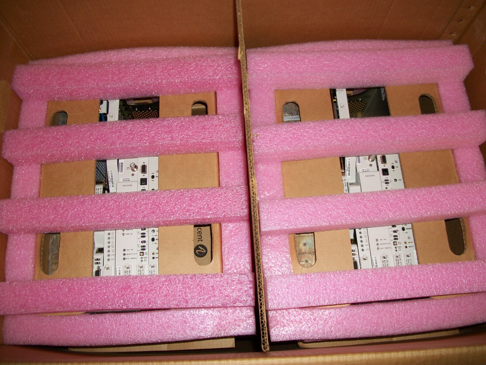 LOT OF 2 NEW ALCATEL LUCENT MDR-8000 MDR -8705EU-50 COAXIAL MICROWAVE RADIO