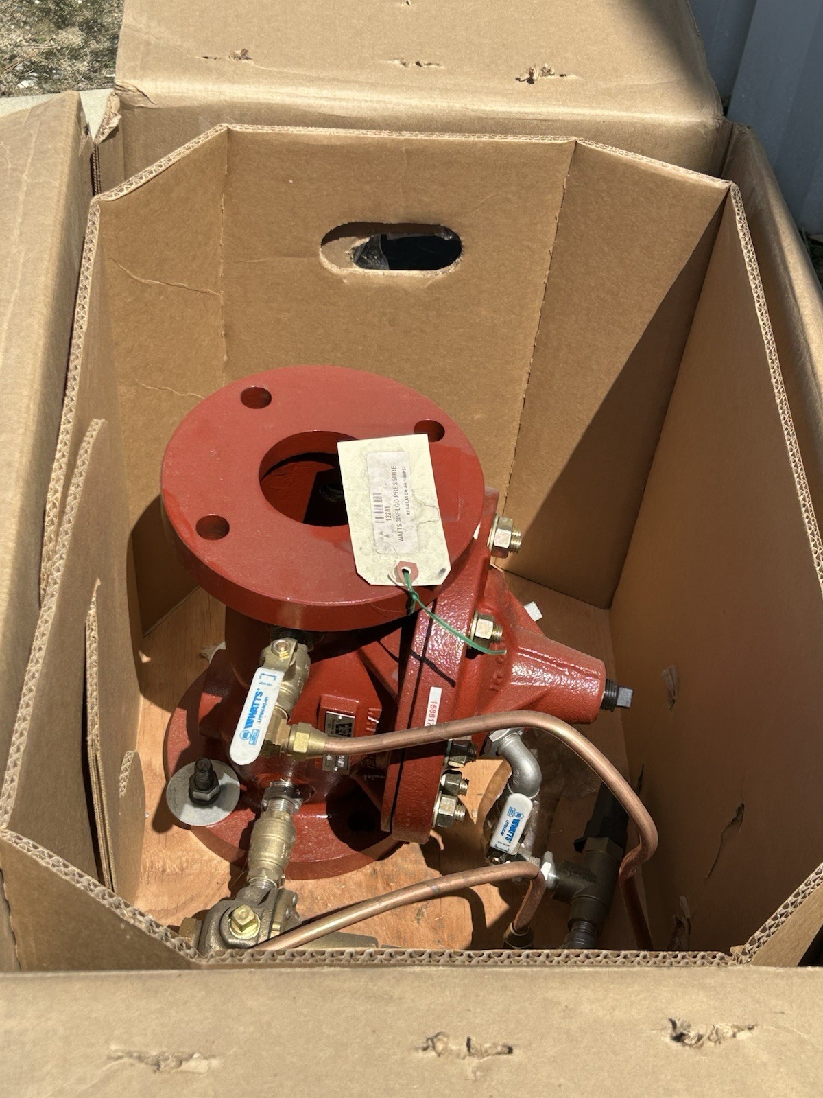 Watts LFM115 04/22 Pressure Reducing Control Valve. 3″ Flanged.