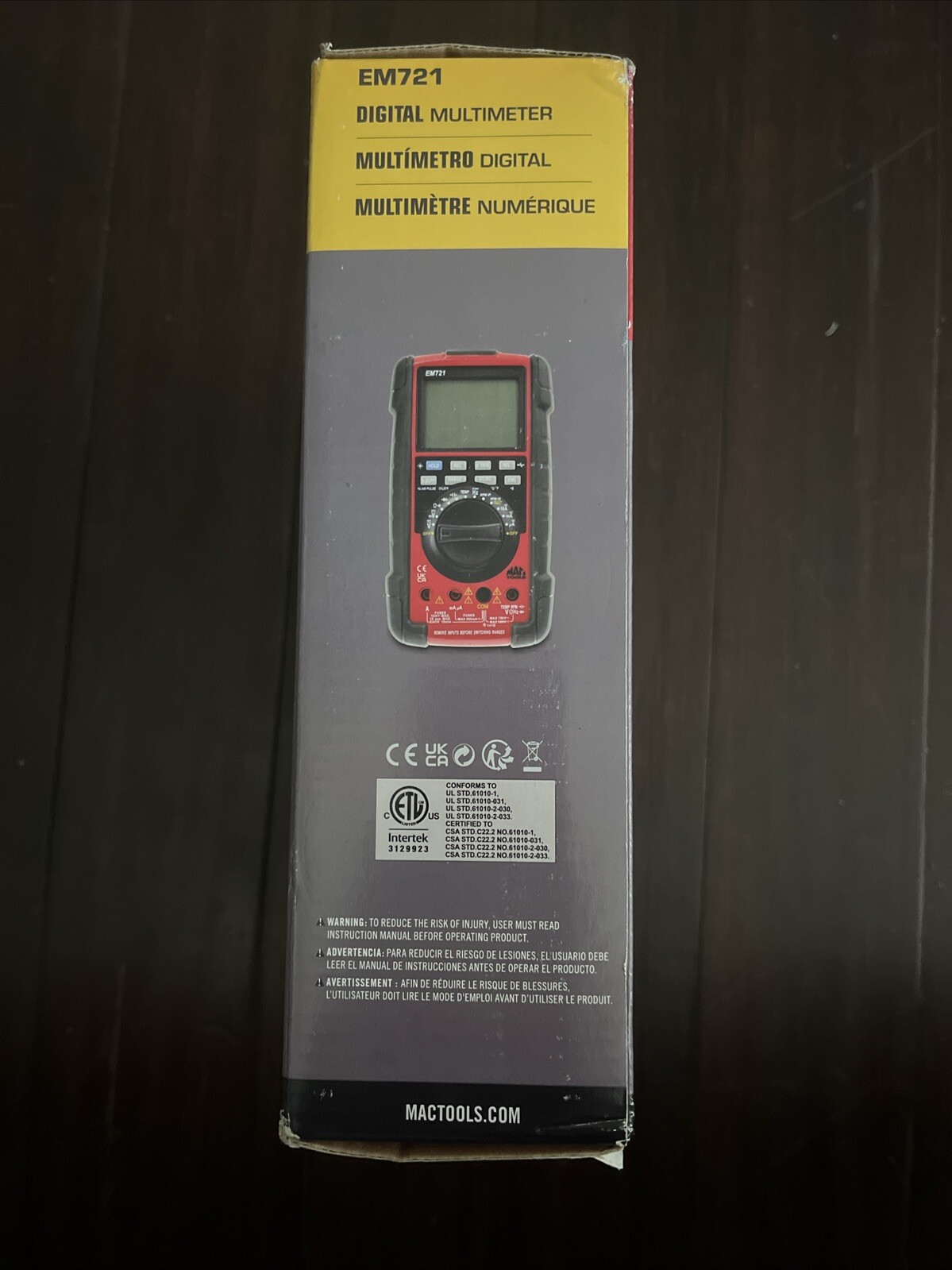 MAC Tools Digital Multimeter EM721