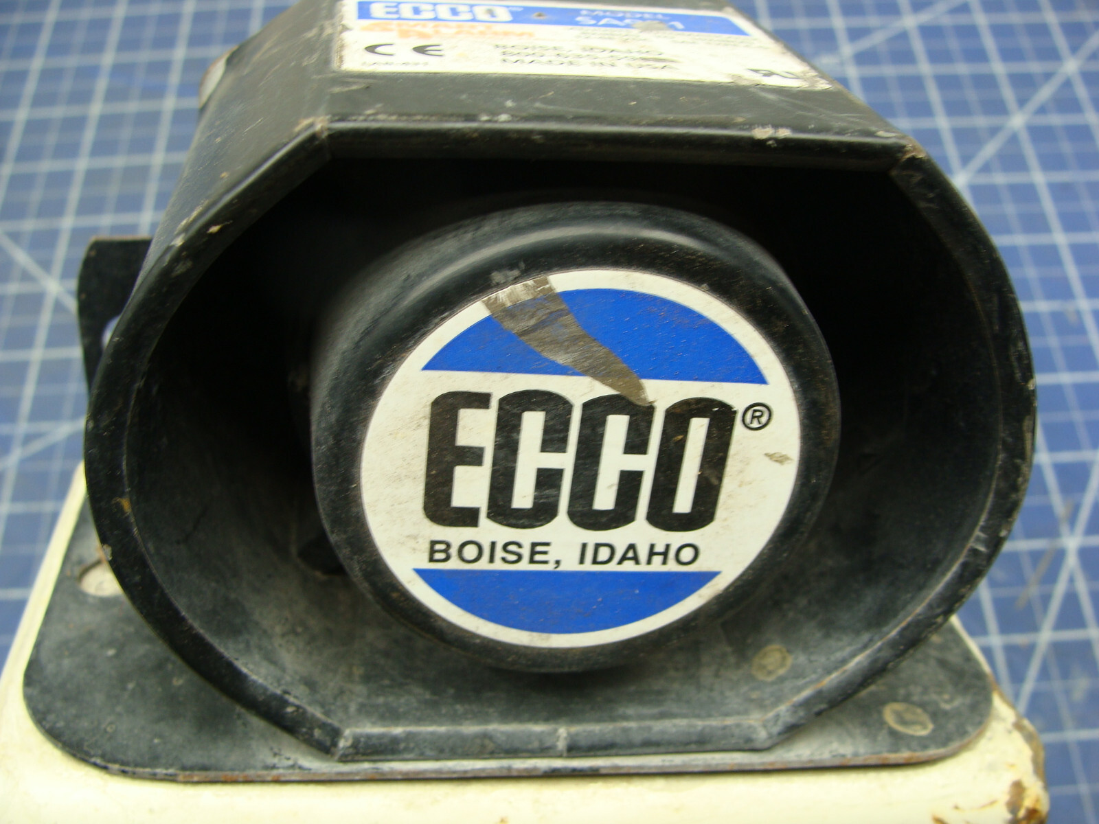 ECCO SA931 BACKUP ALARM 82 – 102 dB 12-48VDC W/J.W. SPEAKER SPOTLIGHT