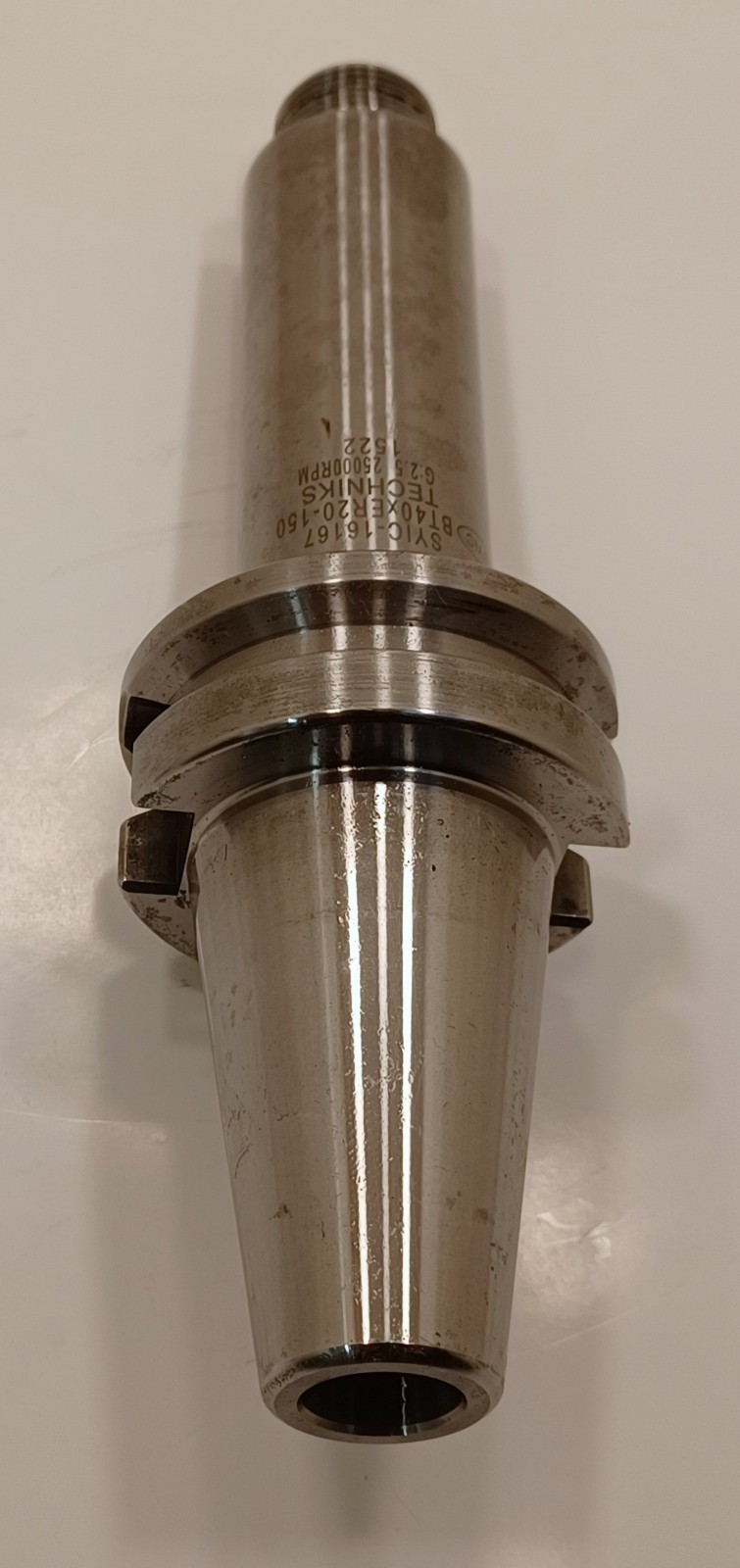 Techniks SYIC-16167 5.9″ 150mm Projection BT40 ER20 Collet Chuck G2.5 25000 rpm