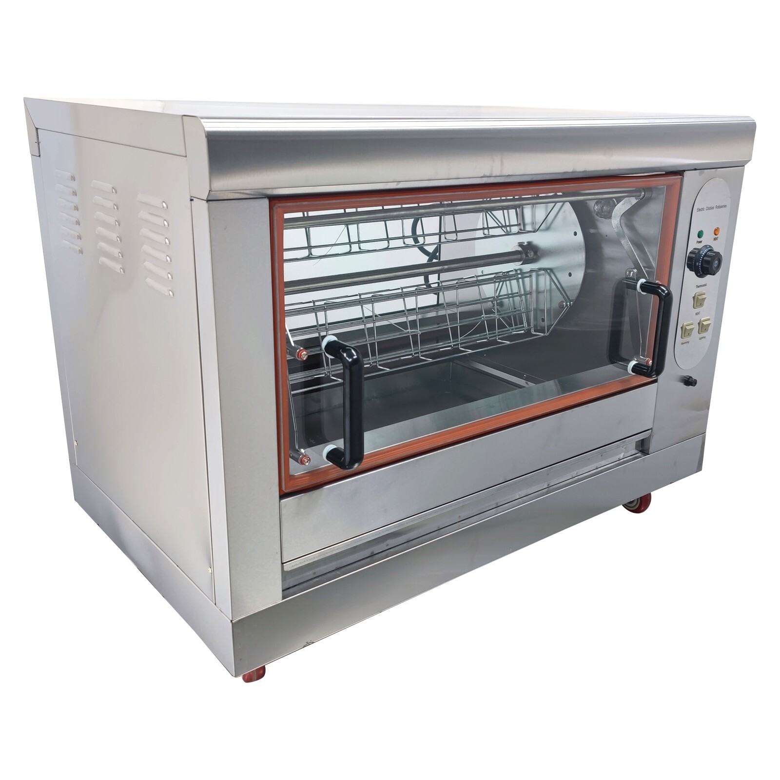 220V Table Type Electric Chicken Rotisserie Machine 122-572°F Temp. Range 8.16HP