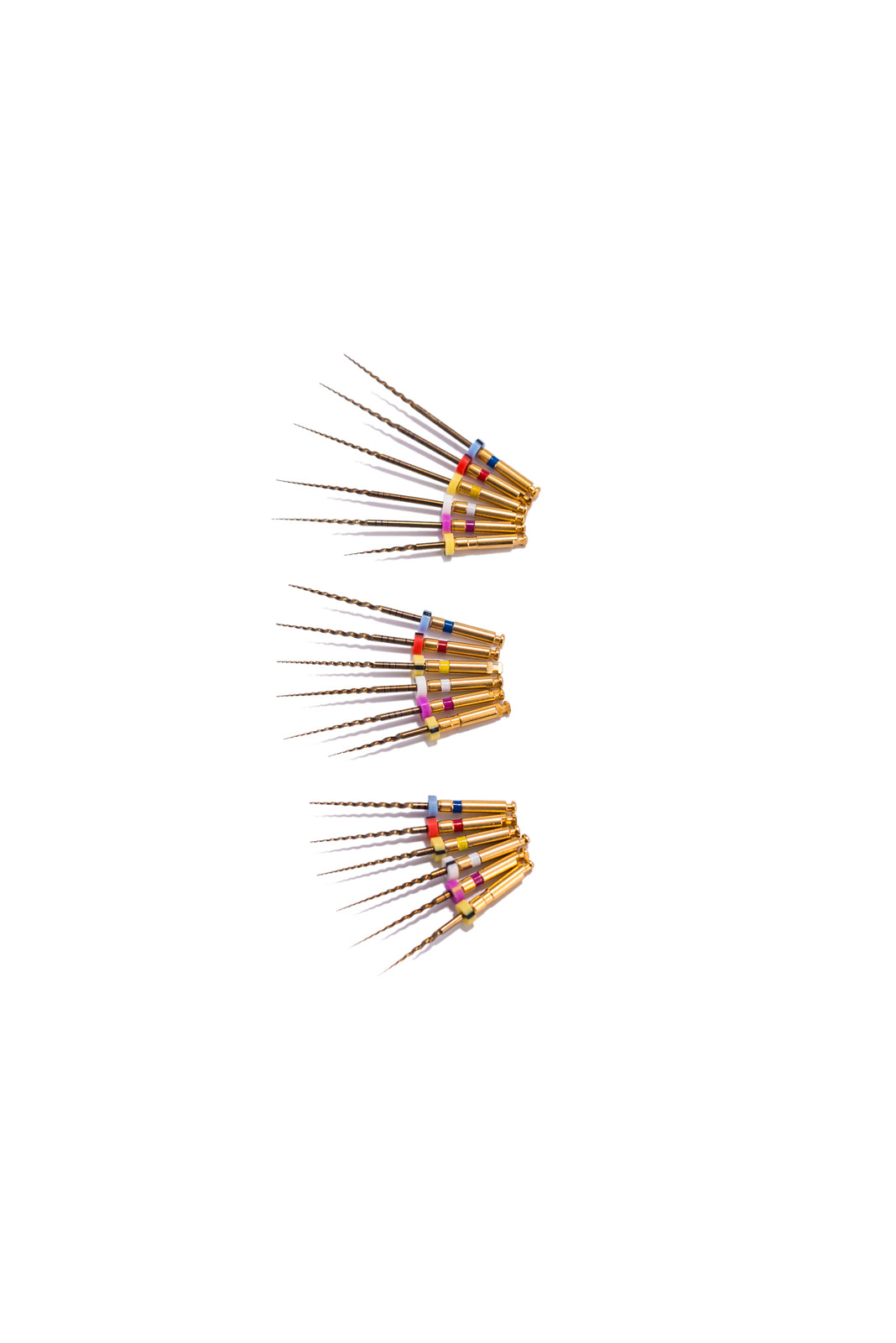 6pcs Dental Endo Rotary Files X-Pro Gold Taper SX-F3 25MM NITI root canal Files