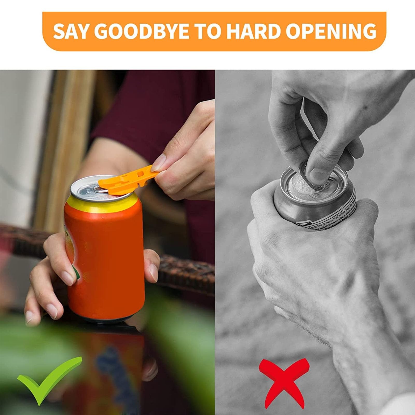 6/12pcs Soda Can Cover And Opener As the picture shows, shows