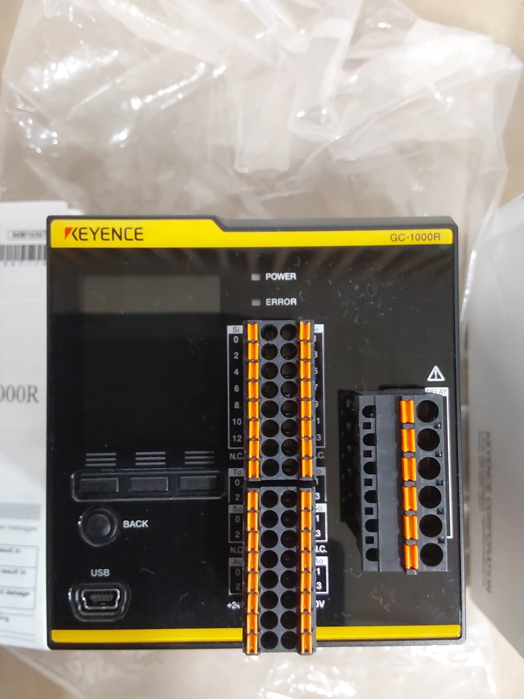 Keyence GC-1000R Safety Main Controller Relay Output