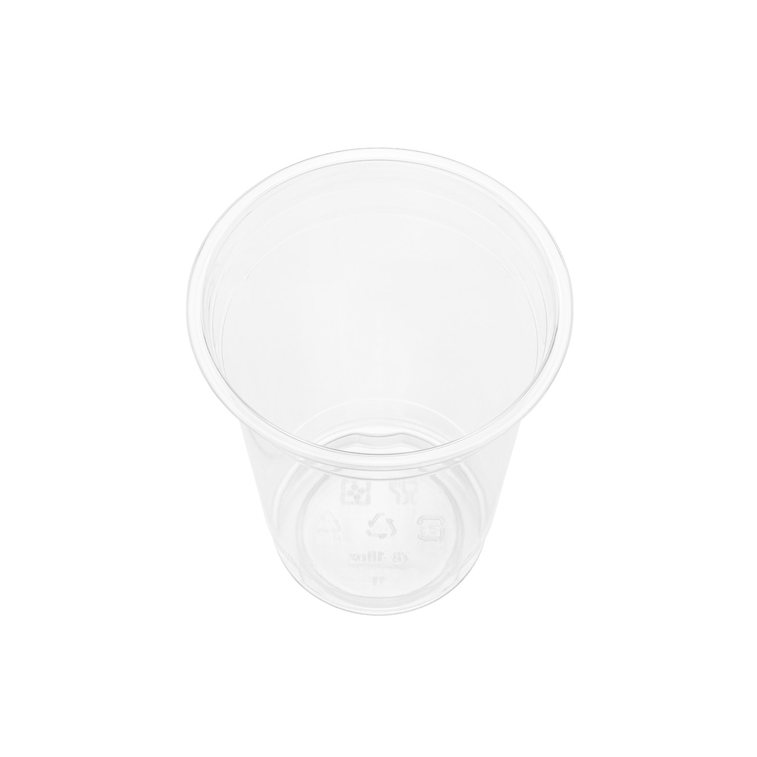 Karat 10oz PET Plastic Cold Cups (78mm) – 1,000 ct, C-KC10