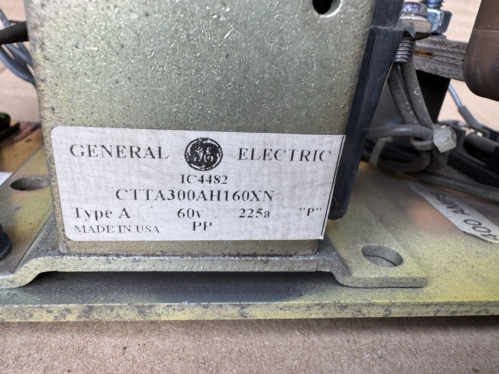 1394833 General Electronic Hyster Forklift Control CTTA300AH160XN Sw80-398 J160
