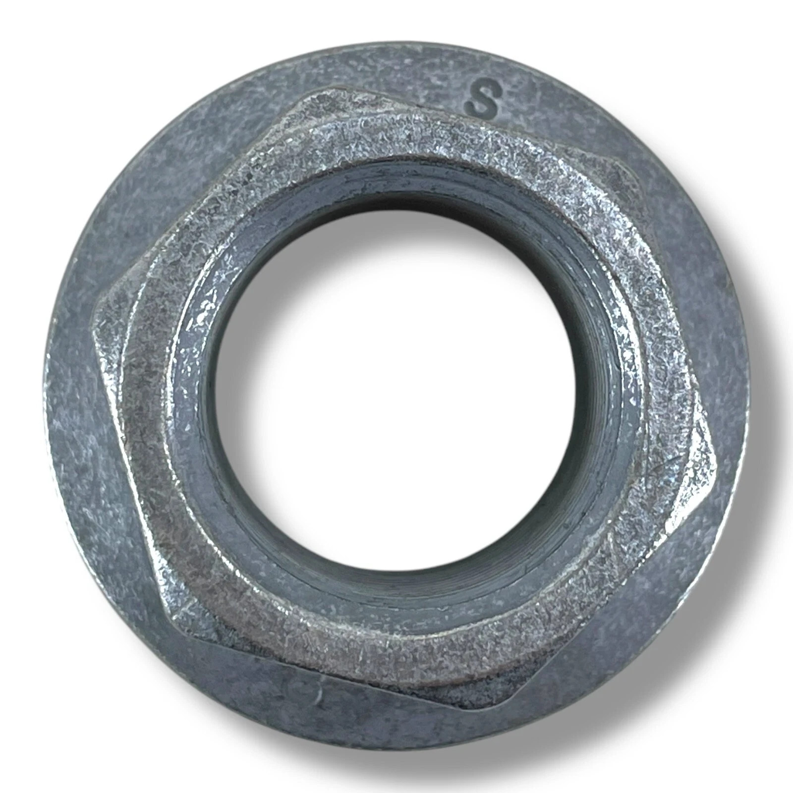 Tesla 3 Y 2017-2026 M24 x 1.5 class 8 Serrated nordlock flange nut OEM 1115558