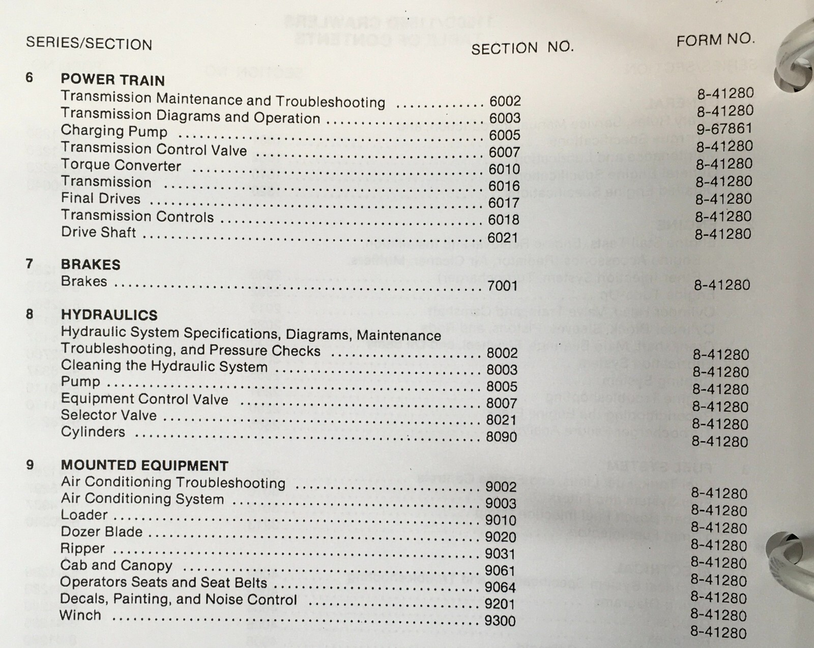 Case 1150D 1155D Crawler Dozer Loader Service Manual Parts Catalog Operators Set