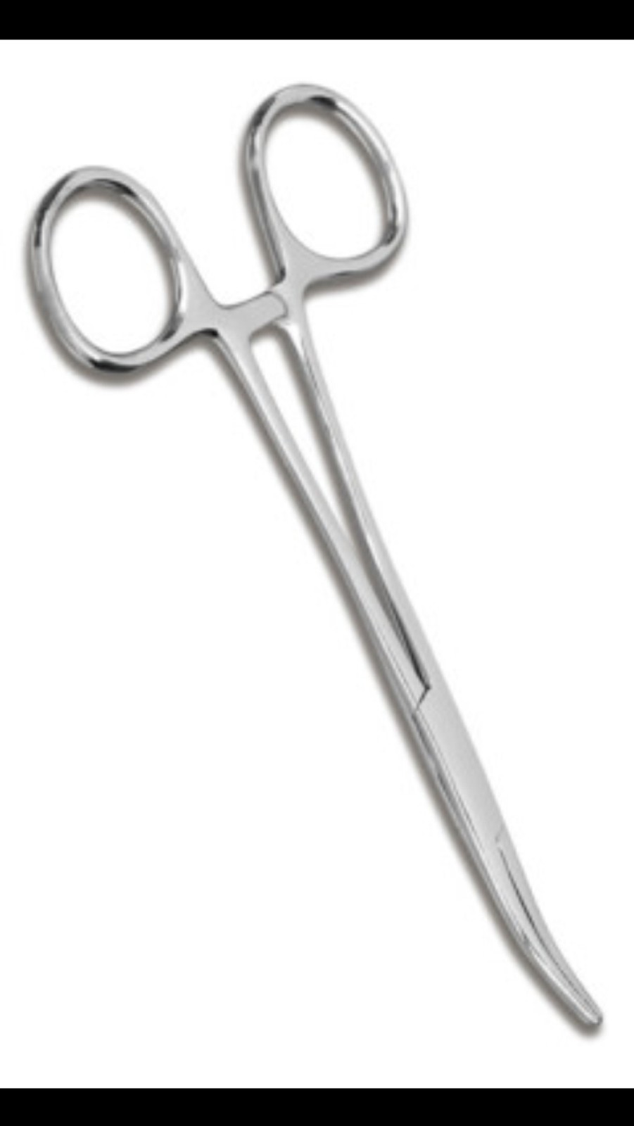 5.5″ 5 1/2 HEMOSTAT kelly forceps medical Curved and Straight – 2 Pieces