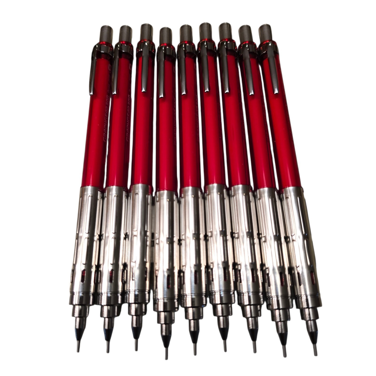 Pentel GraphGear 300 Mechanical Pencil (Red) 0.9 mm (Box of 9) PG319-TB