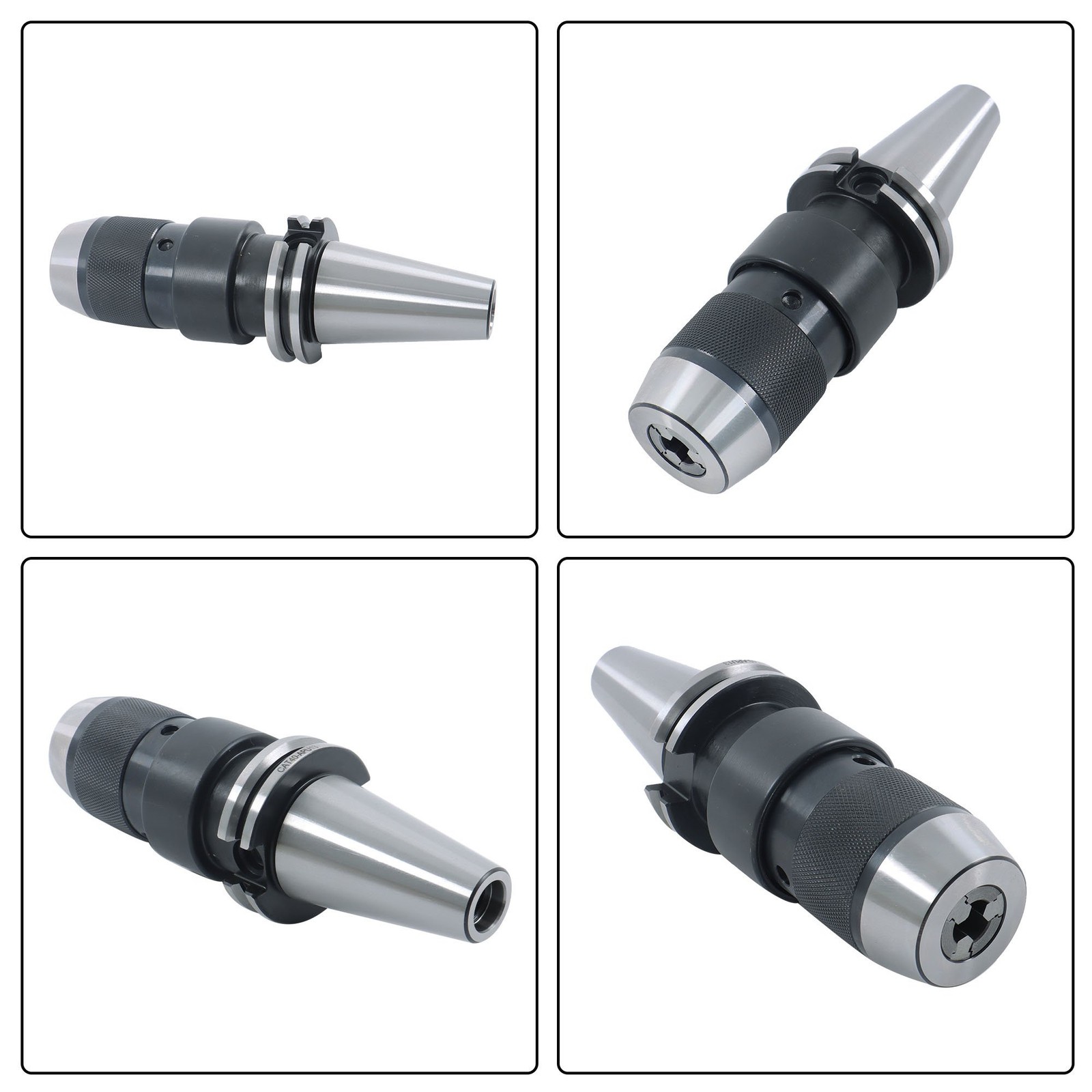 4pcs CAT40 Keyless Drill Chuck 1/2” Fits On Haas CNC Easy Great Tool Holder
