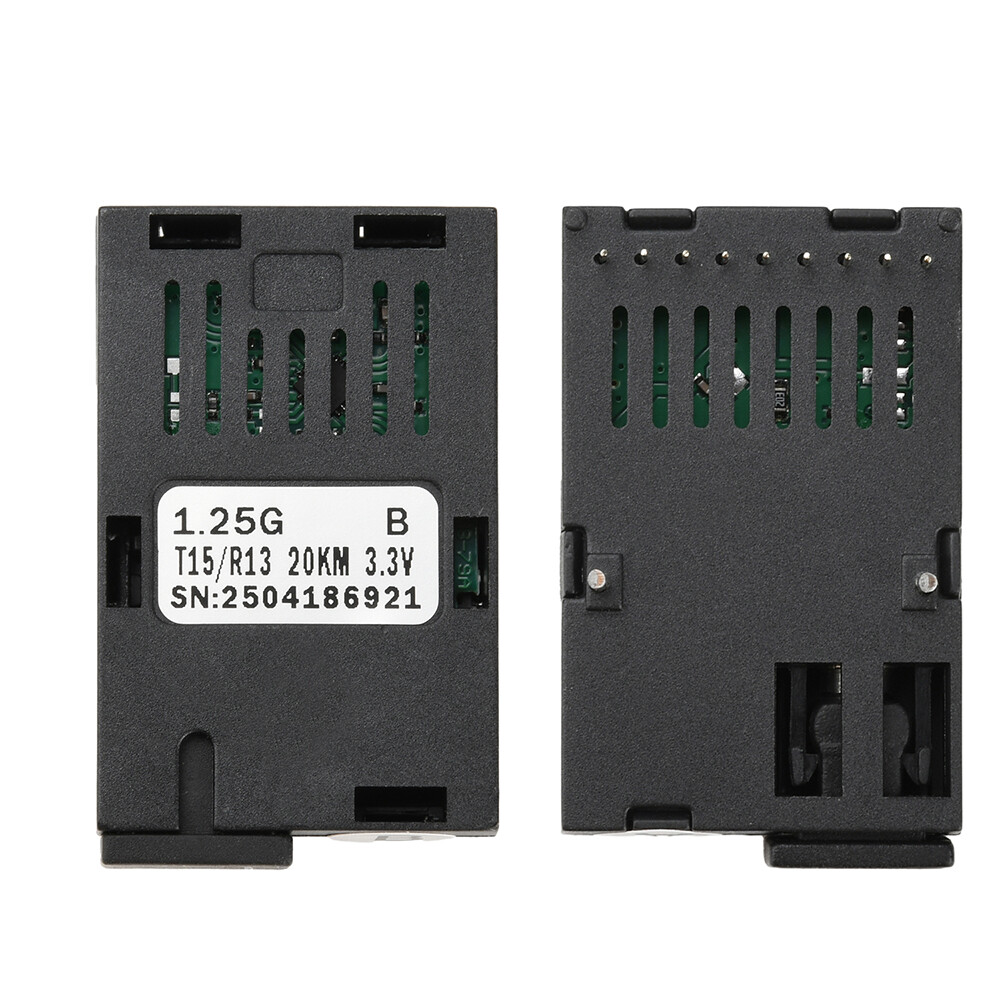 1.25G Fiber Optical Module 1310/1550nm 3/20KM Single-Mode SC Transmitter Receive