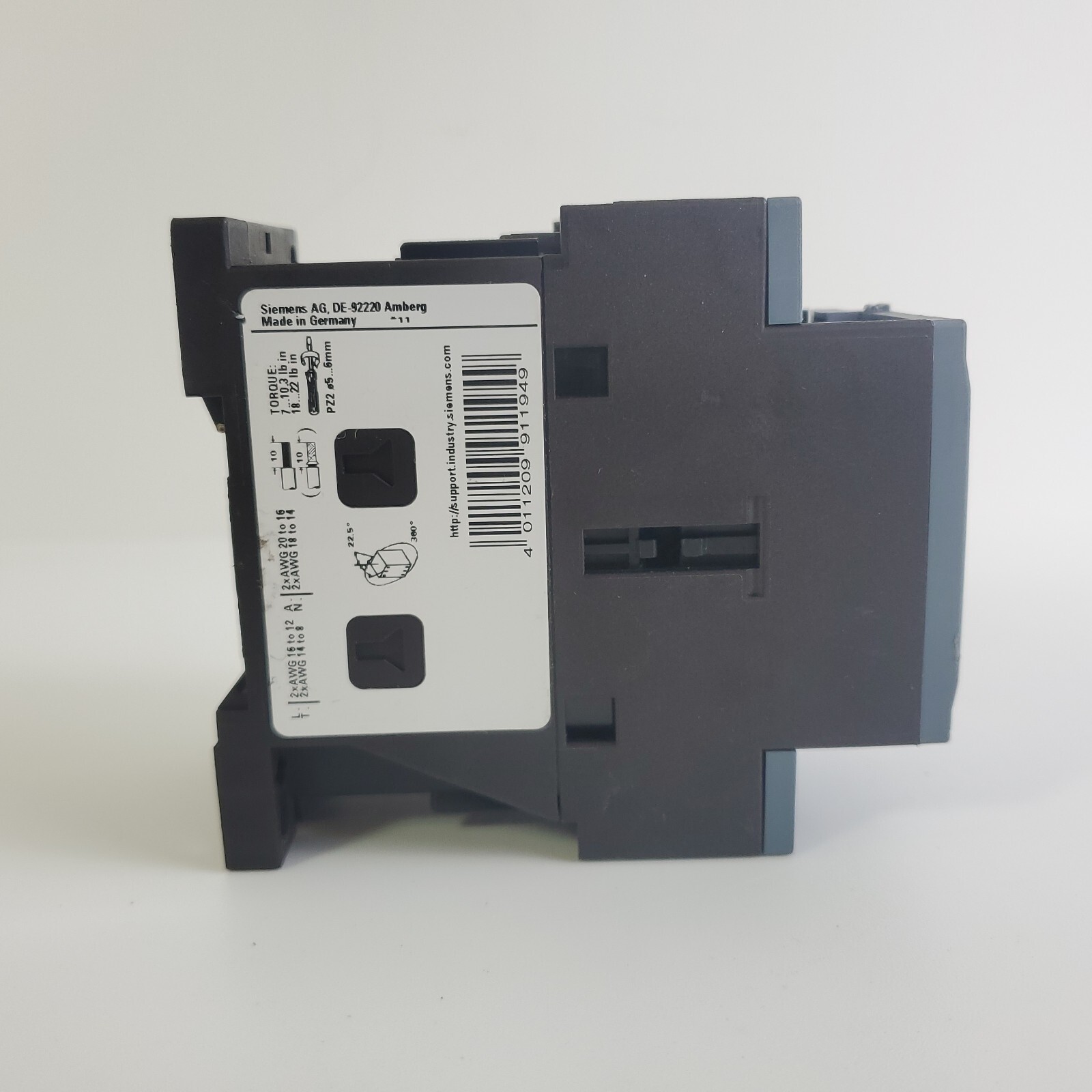 Siemens LEN00C003120B Contactor 110V 50Hz 120V 60Hz 30A