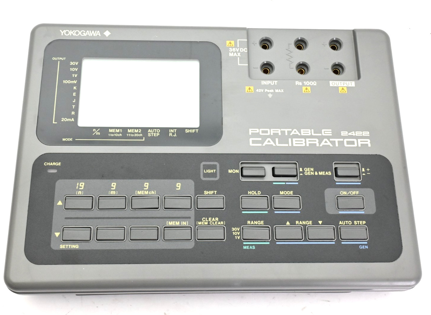 Yokogawa 2422 Portable Calibrator Multifunction Current Calibrator 242201 1999