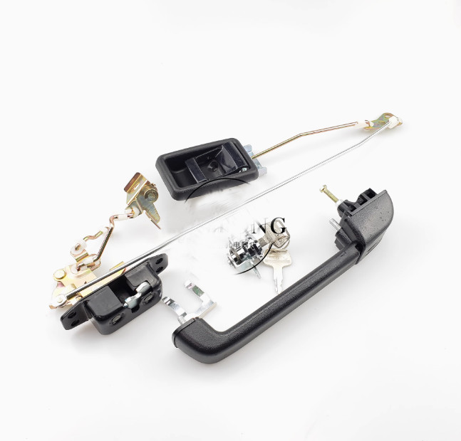 FOR Kato HD512 820R 1023-3 1430R Cab Door Lock Assembly Handle Lock Cylinder 1PC