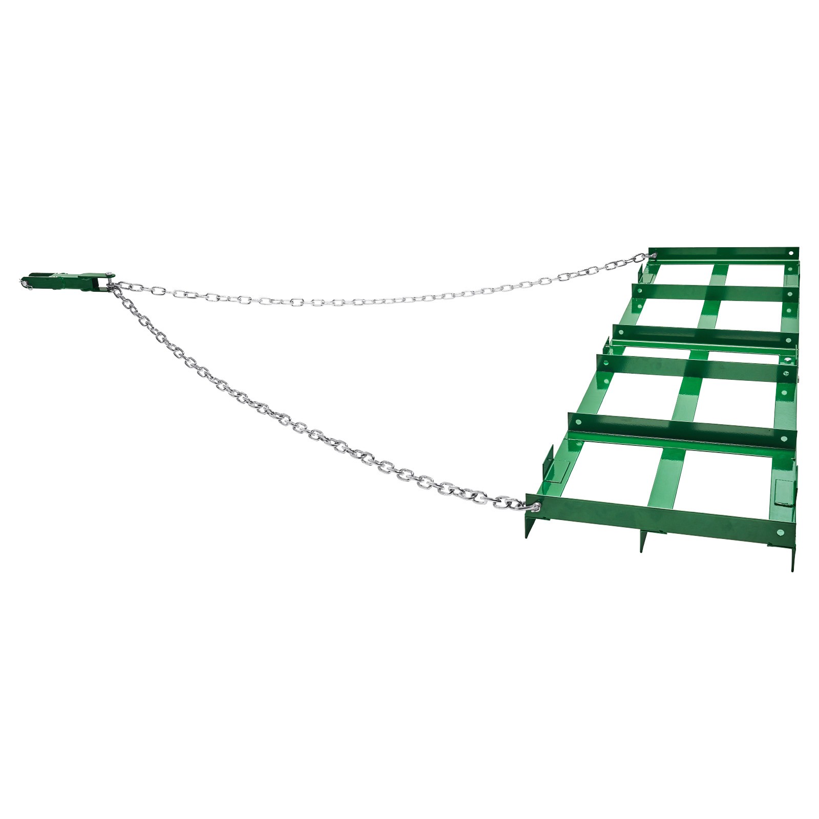 Drag Harrow 6 ft Heavy Duty Tow Behind Drag Harrow Driveway Grader Rake