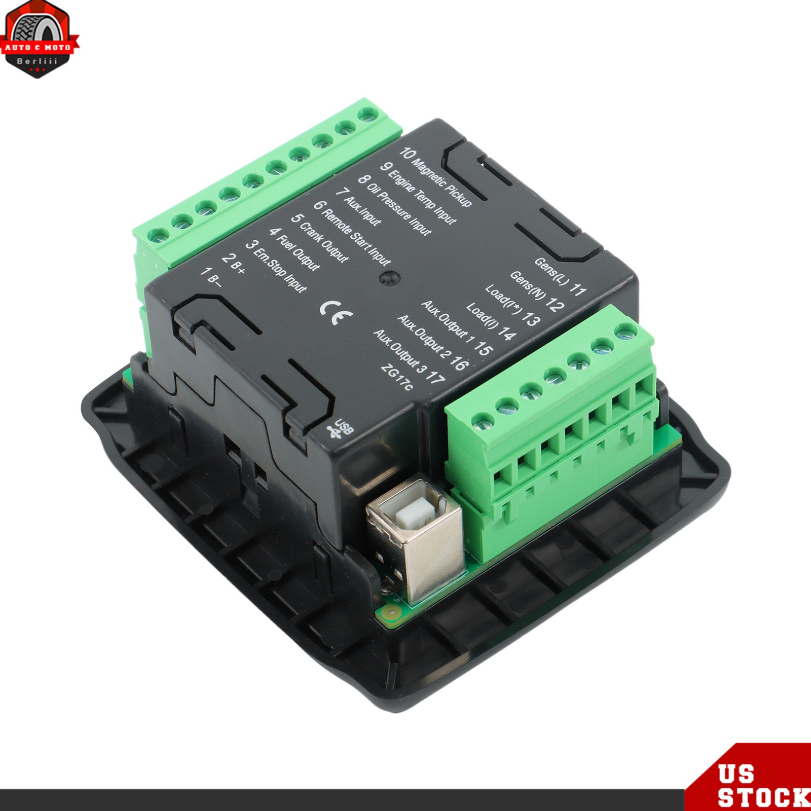 Generator Controller Auto Start Module HGM1790N 4 Stroke Engine For SmartGen