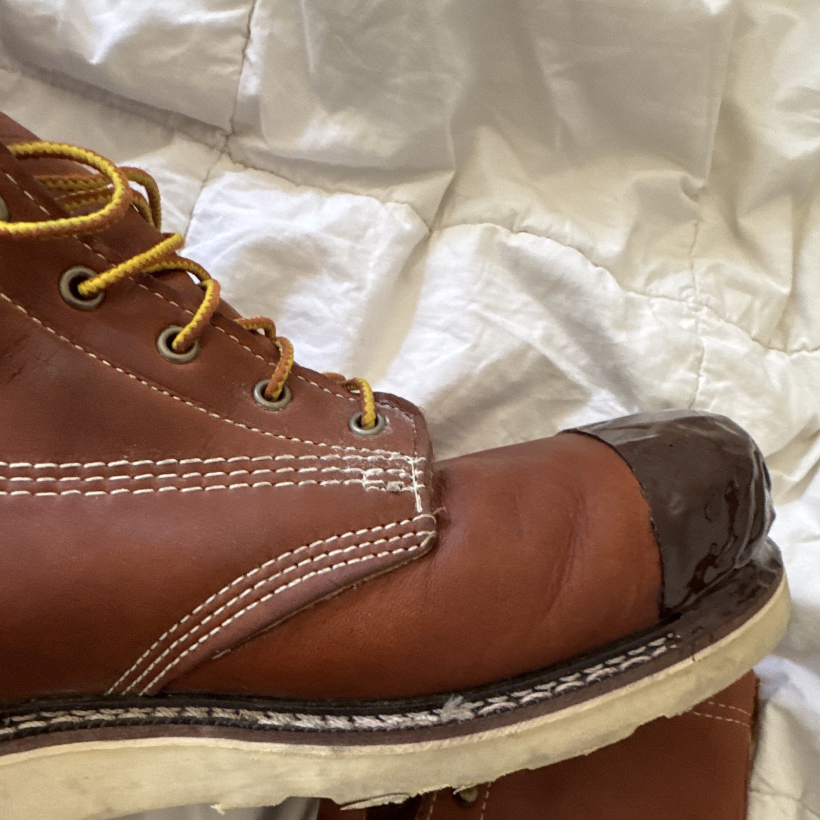 Carolina round toe boots men’s 11
