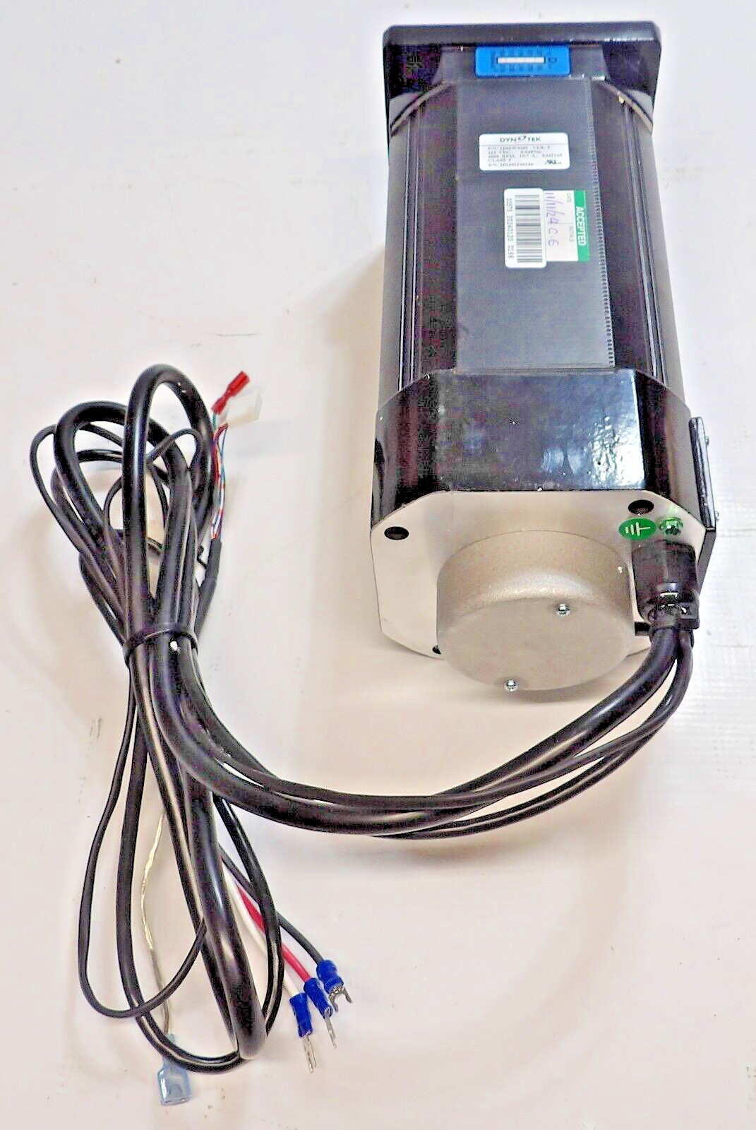 Pittman Dynotek 120ZWS401 325VDC 4000RPM Brushless DC Servo Motor I4684-ME5072
