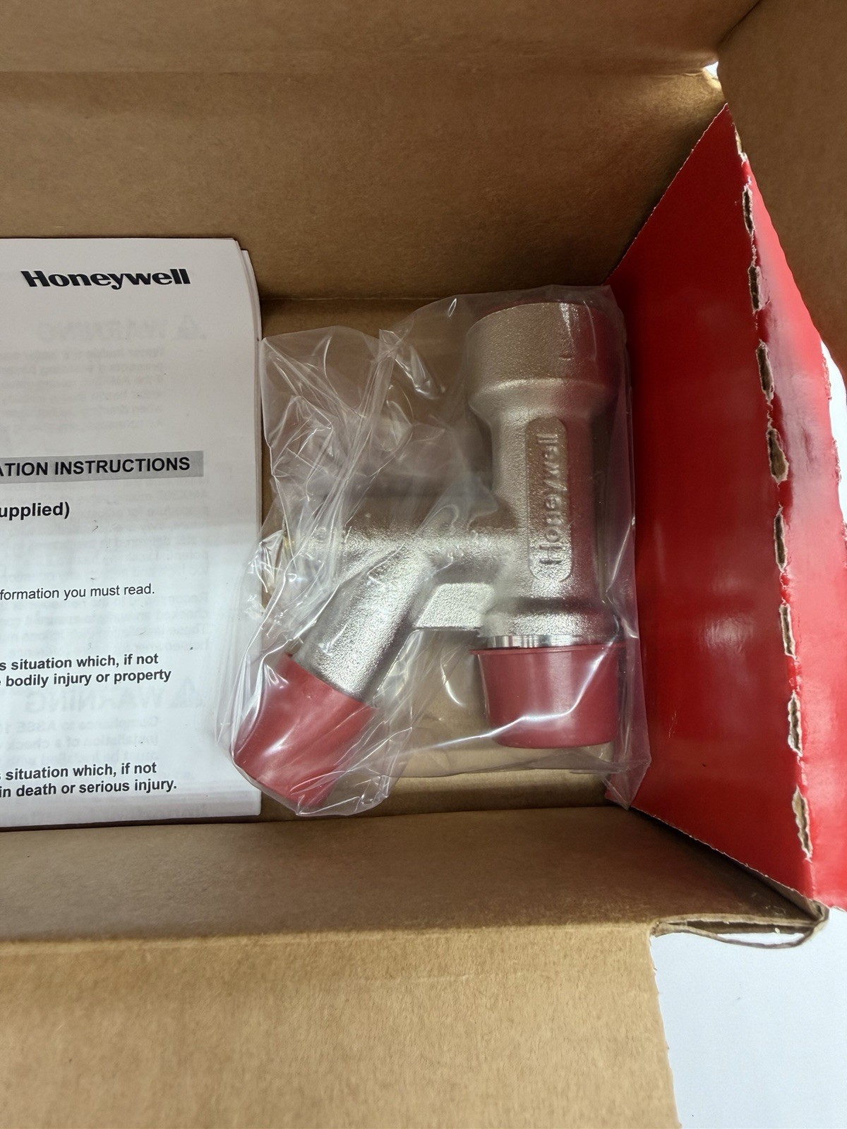 Honeywell AMX300TLF Thermostatic Mixing Valve Kit Lead-Free