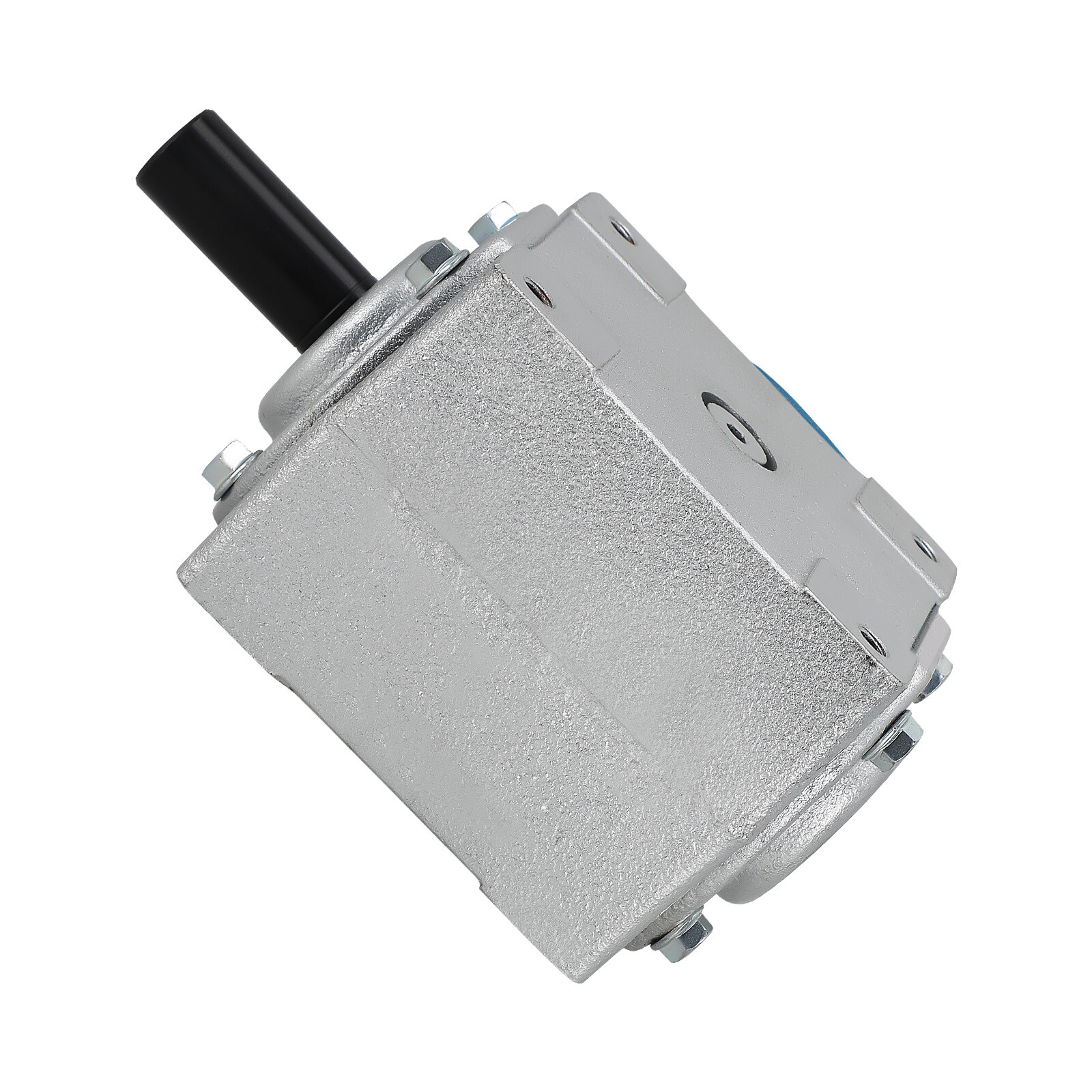 40 HP Right Angle Bevel Gearbox with 2 Keyed Shafts CW/CW 1:1
