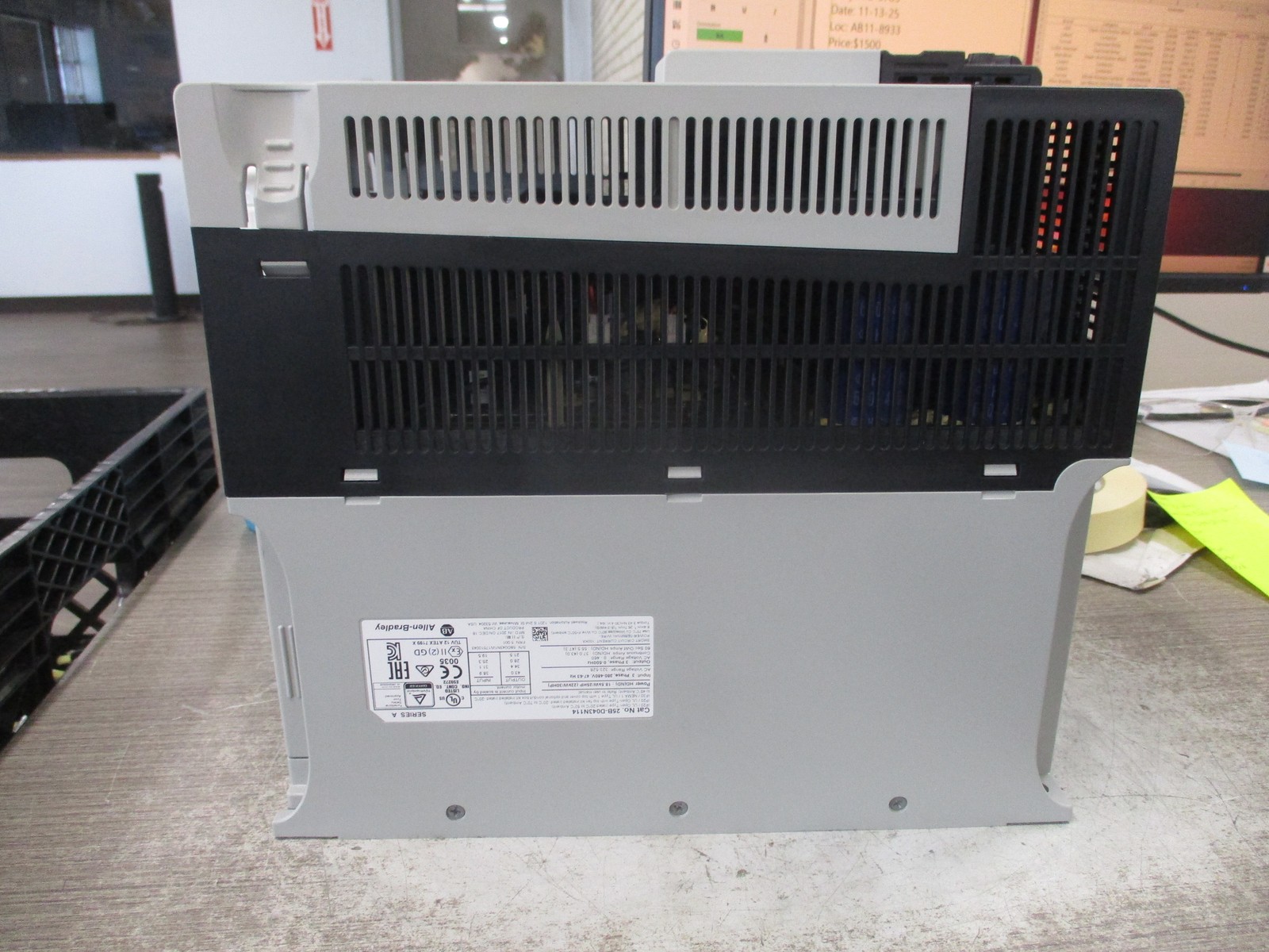 Allen-Bradley PowerFlex 525 AC Drive 25B-D043N114 Ser. A 30HP 3Ph Used