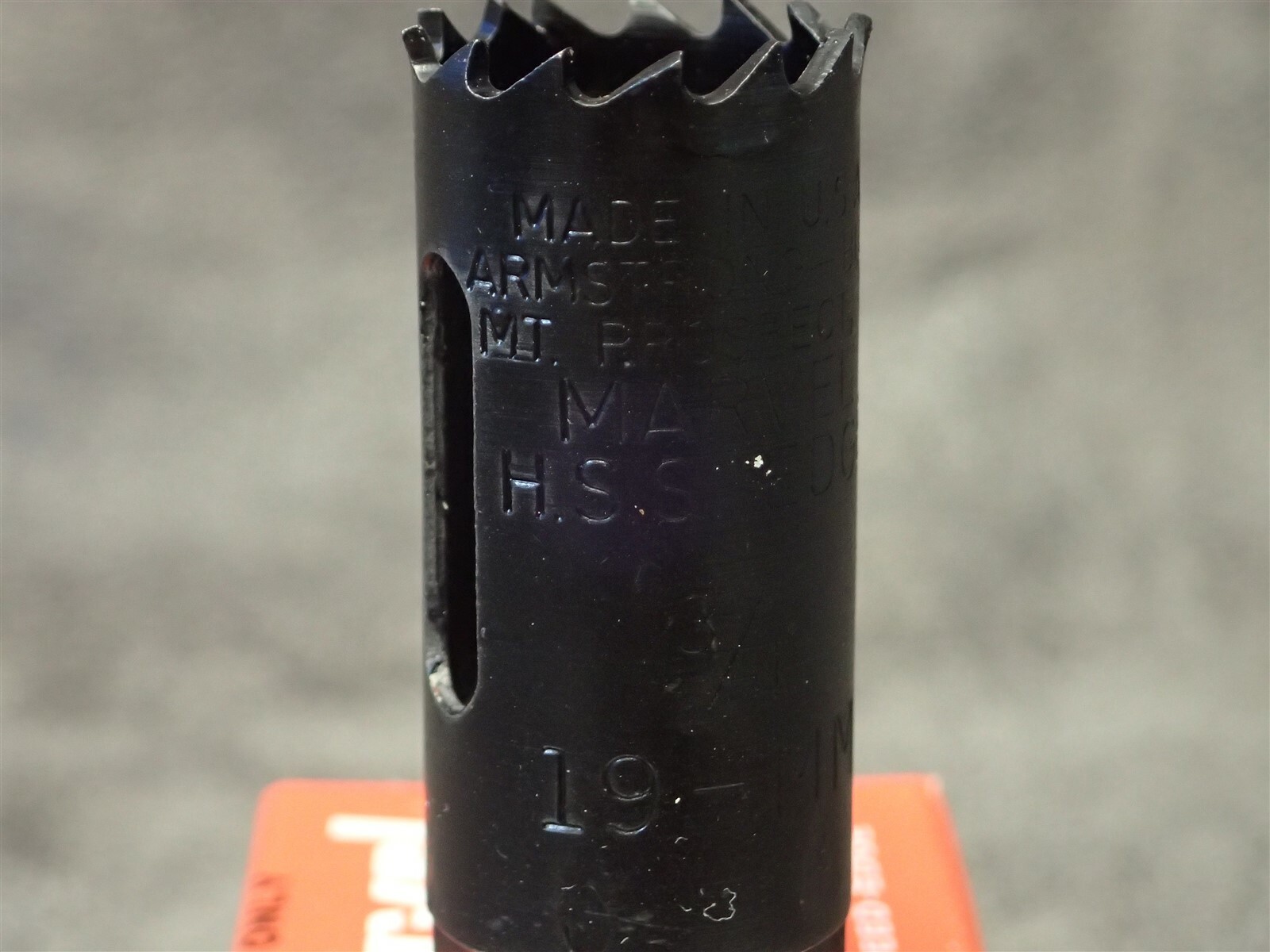 #12 Marvel Armstrong Blum 3/4″ Hole Saw, 1-7/8″ Cut Depth, HSS Tooth Edge 4/6MT