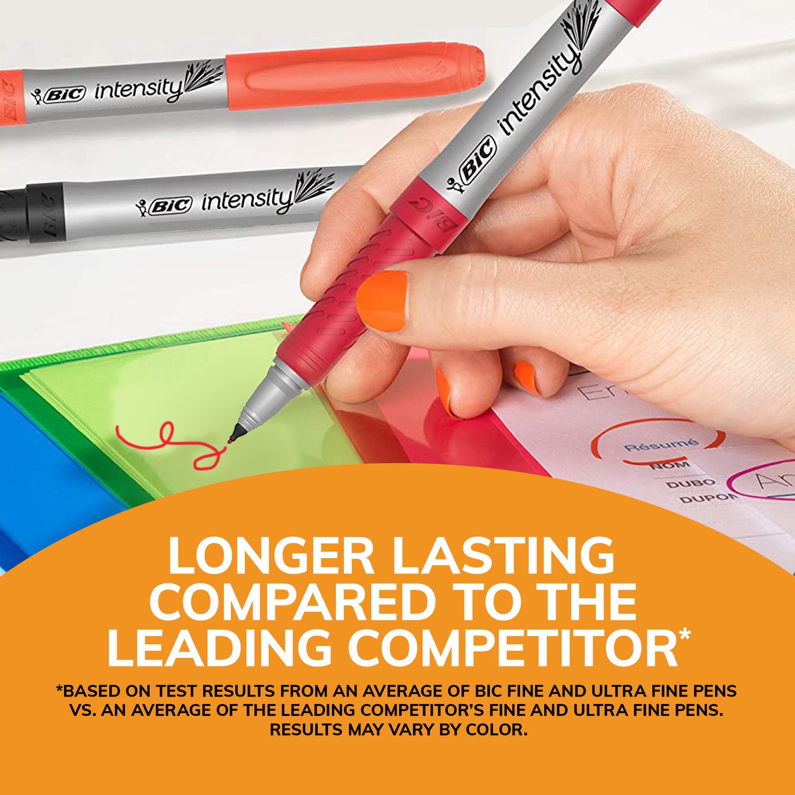 BIC Intensity Permanent Marker Fashion Colors, Ultra Fine Point, 36-Count