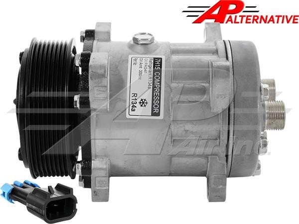AP Series SD7H15 Compressor 119mm 8 Groove HD Clutch 12V Sanden Alternative