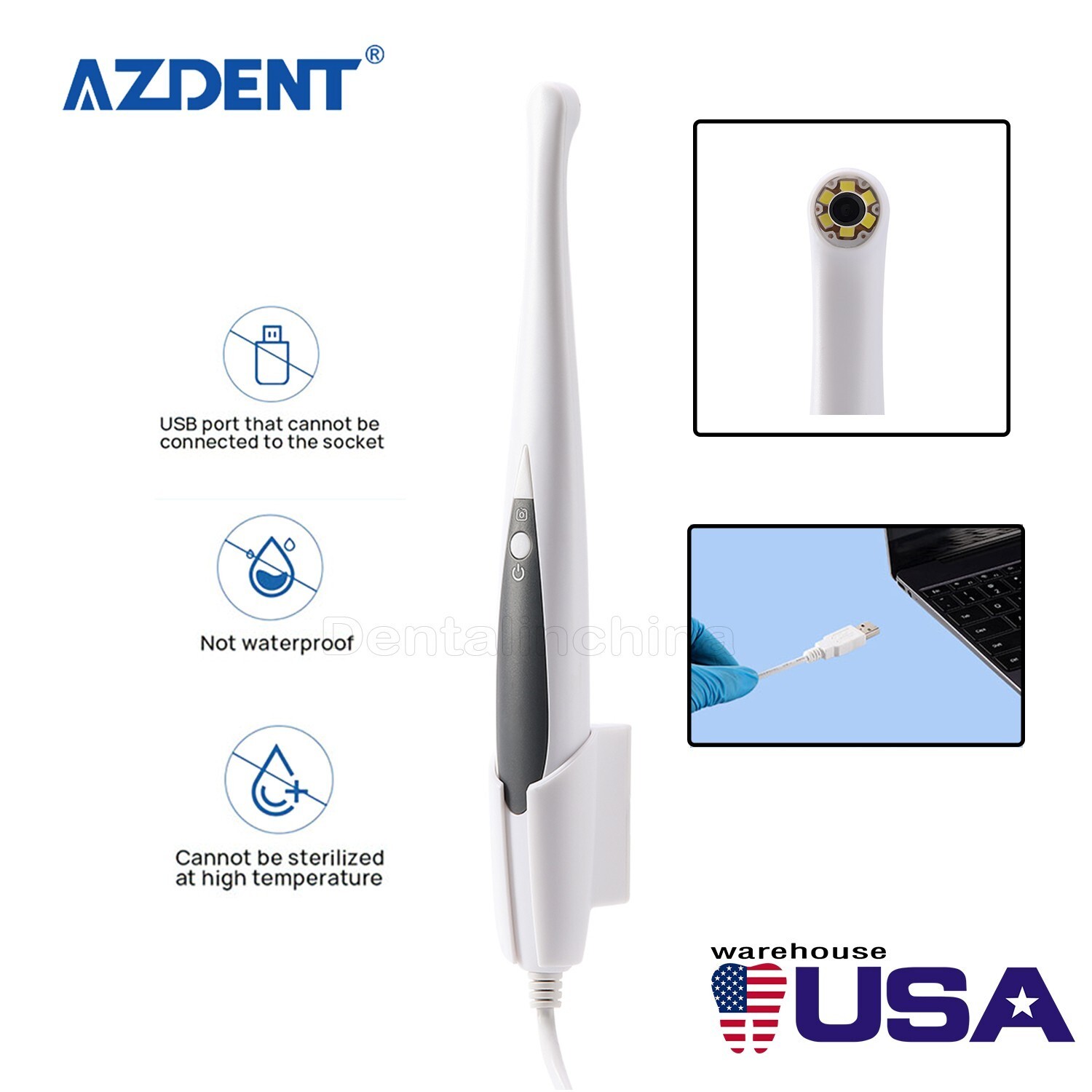 Dental/Intraoral Camera/USB Digital Imaging Intra Oral HD Camera 13 Mega-Pixel