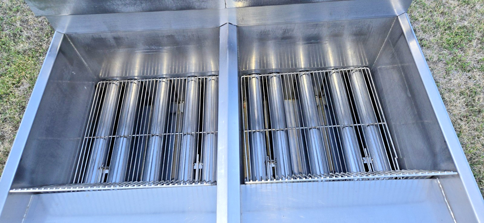 Frymaster Double Fryer Model#: FPLHD265GNC, Natural Gas, Filtration! Xtra Clean!