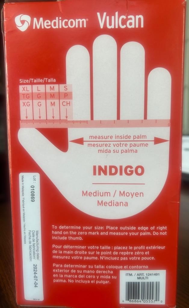 Medicom Vulcan General-Purpose Nitrile Gloves