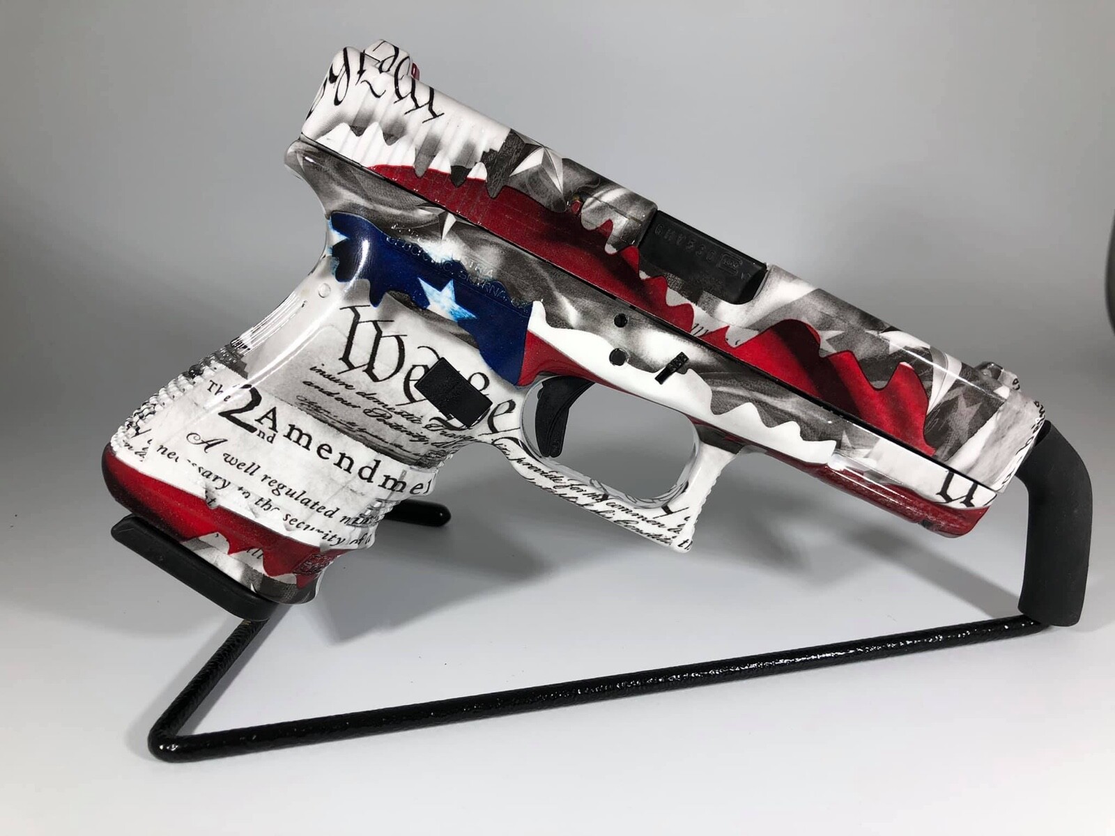 Hydrographic film second amendment hydro dipping 7′ x 20″ hydro dip 2nd