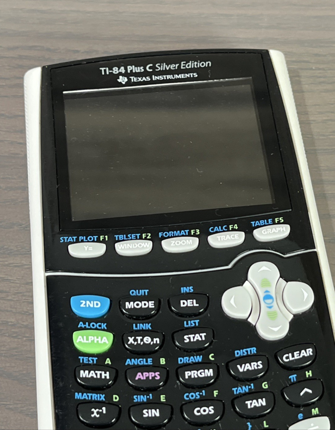 Texas Instruments TI-84 Plus C Silver Edition Graphing Calculator Tested & Works