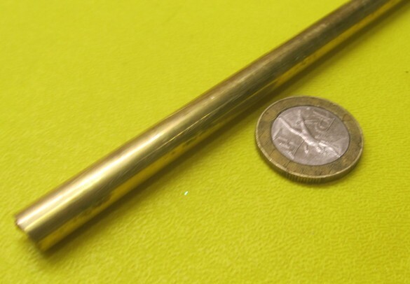 360 Brass Rod 5/16″ (.312″) Diameter x 60.0″ Length