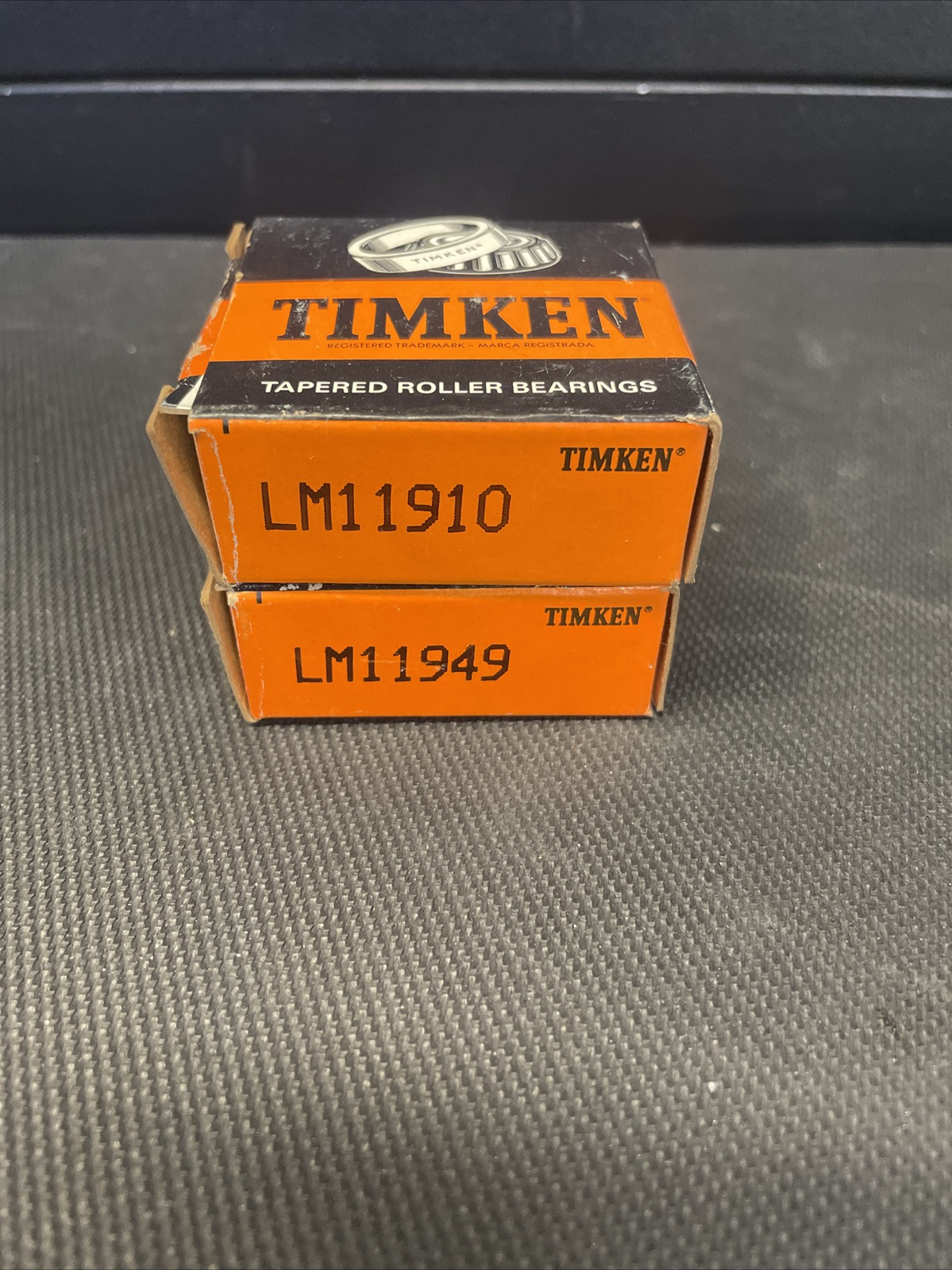 Timken Set2, ( LM11949 & LM11910) Cup & Cone QTY 1