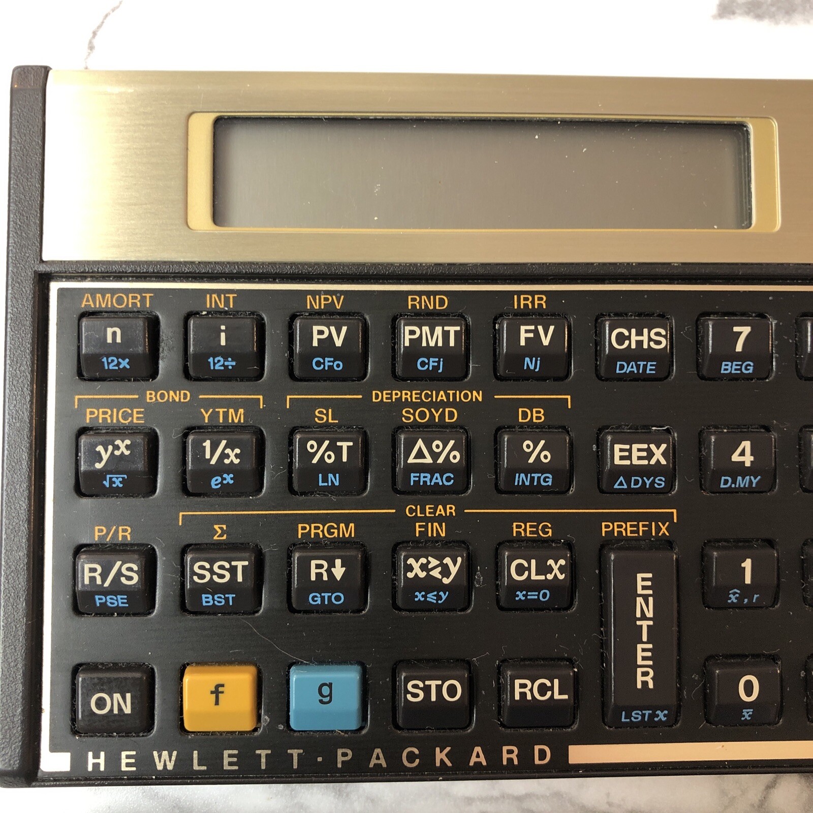 HP 12C Hewlett Packard Business Financial Calculator RPN Protective Slip Cover