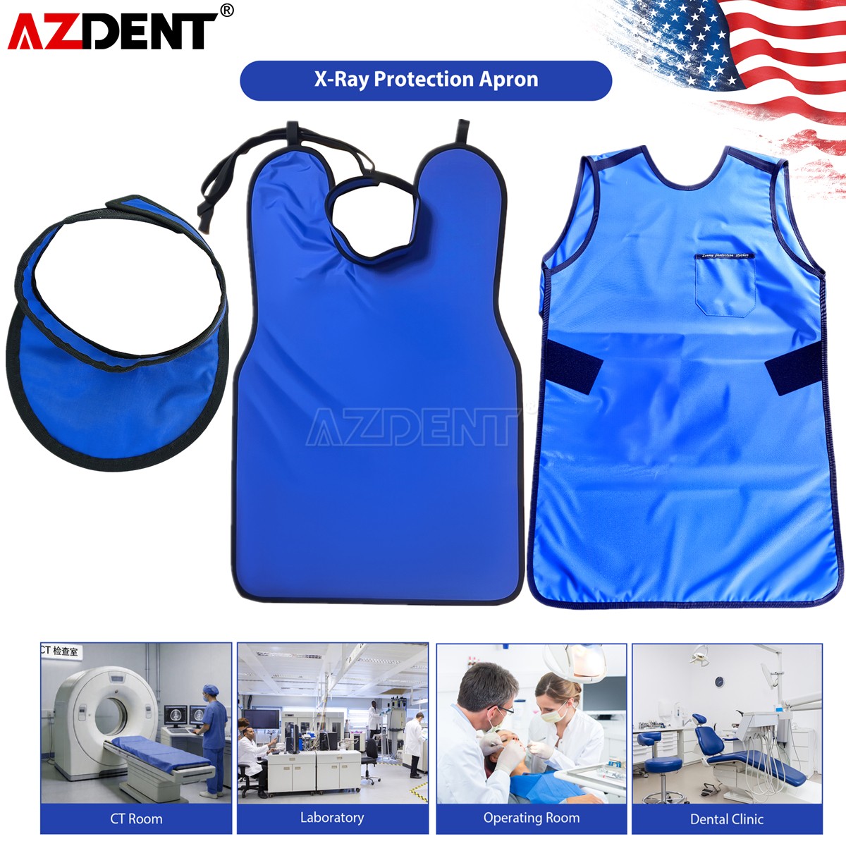 X-Ray Protective Lead Apron for Dental MedicalX-ray Machine Radiation Protection