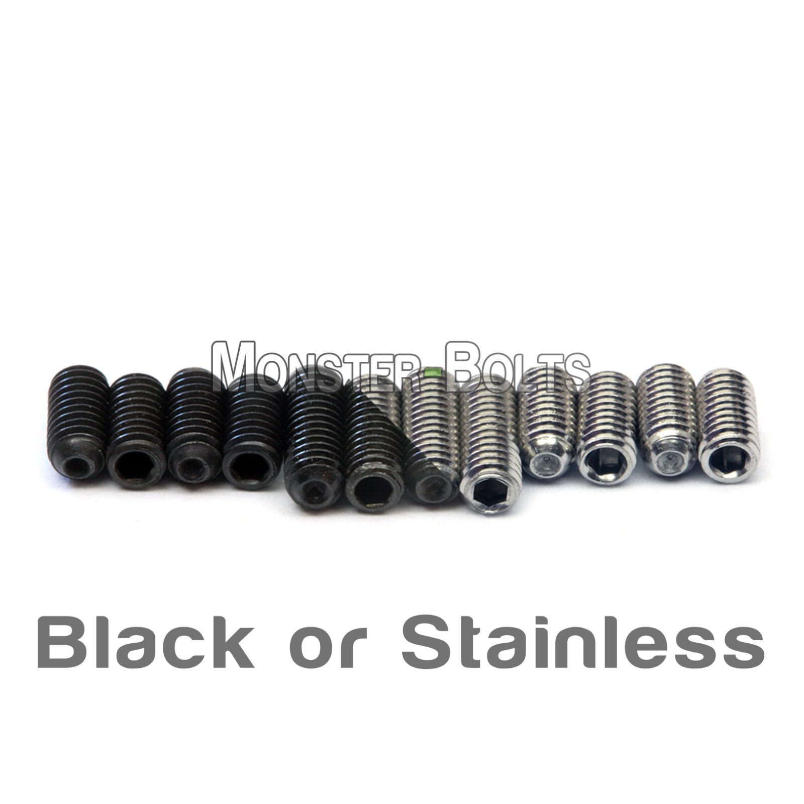 Saddle Bridge Height Screws Set – For Fender Stratocaster, Telecaster M3 / #4-40
