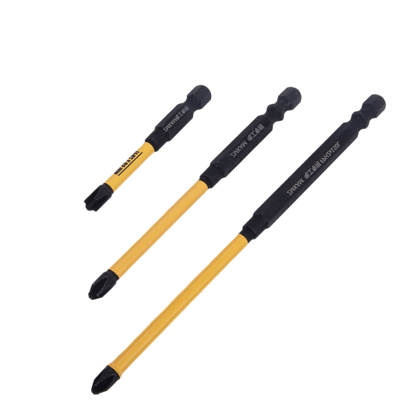 Magnetic Electrician Screwdriver Bit Set with FPH2 FPH2 65 110 150mm