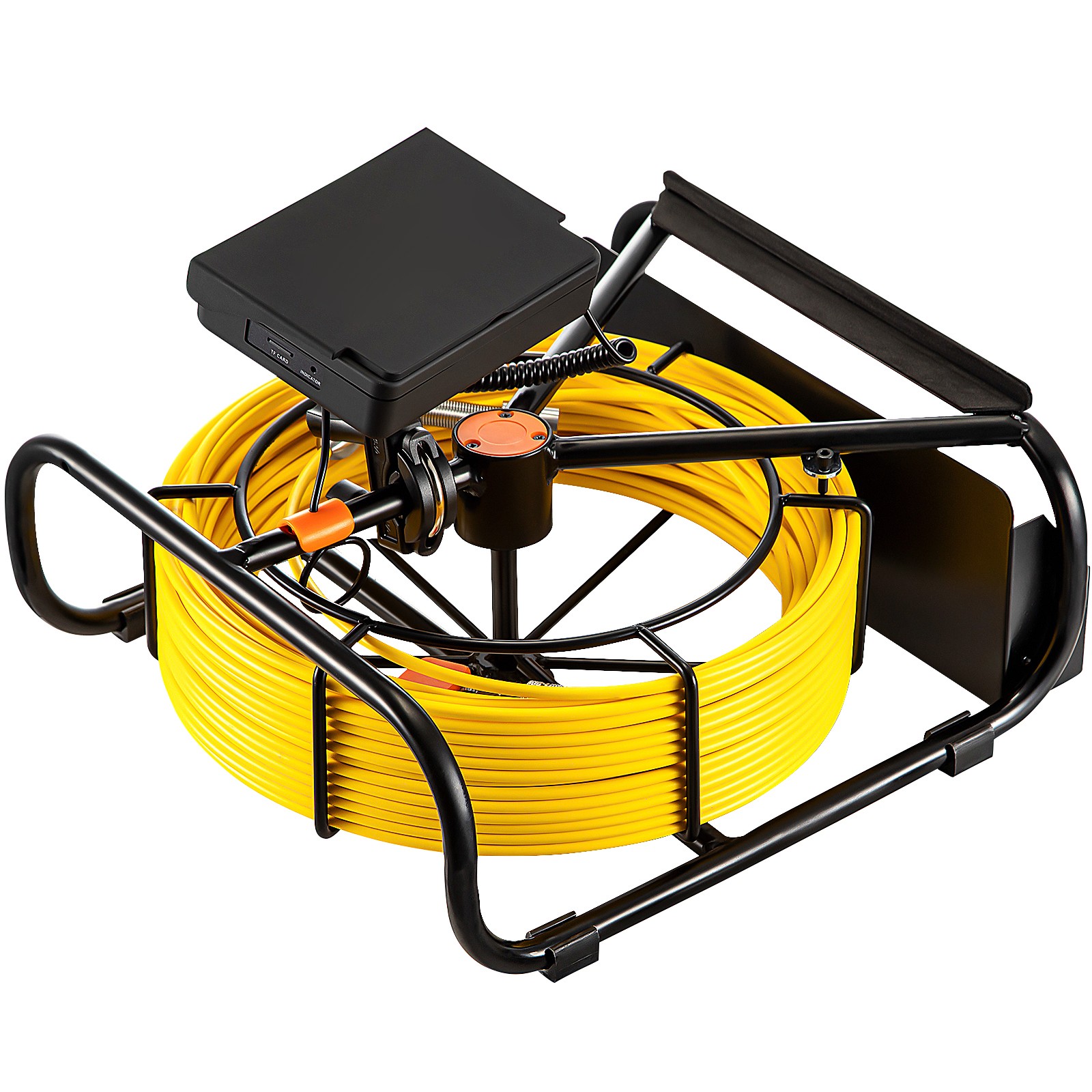VEVOR Sewer Camera 164FT/50M HD Drain Pipe Inspection Camera 4.3 In LCD Monitor