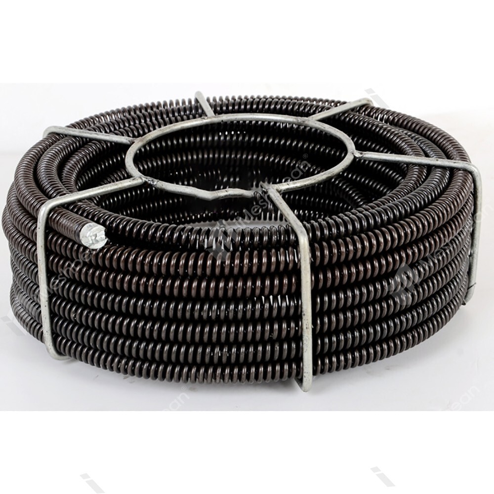 Drain Cable Sewer Cable 45′ x 5/8″ Drain Cleaning Cable Auger Snake Pipe No Core