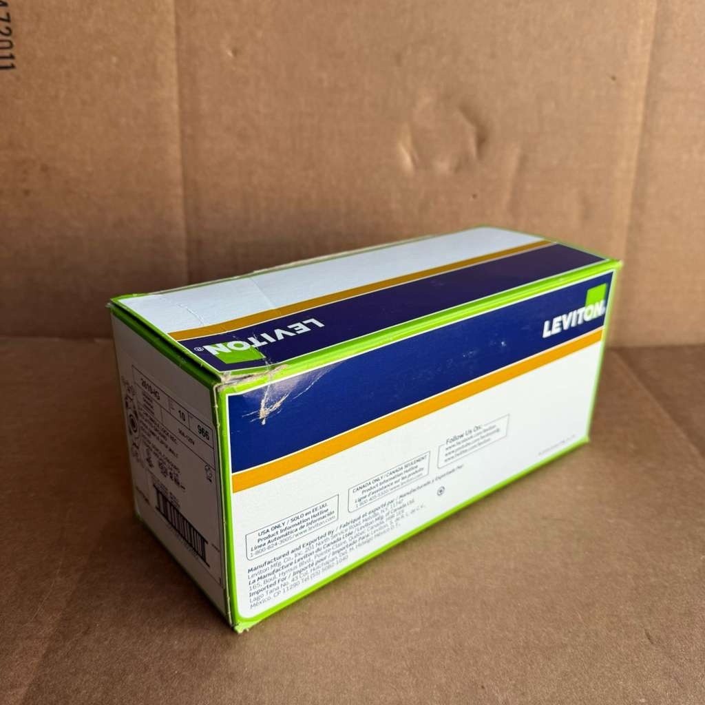 Lot of 10 Leviton 2610-IG 30A 125V L5-30R Locking Receptacle Orange NEW