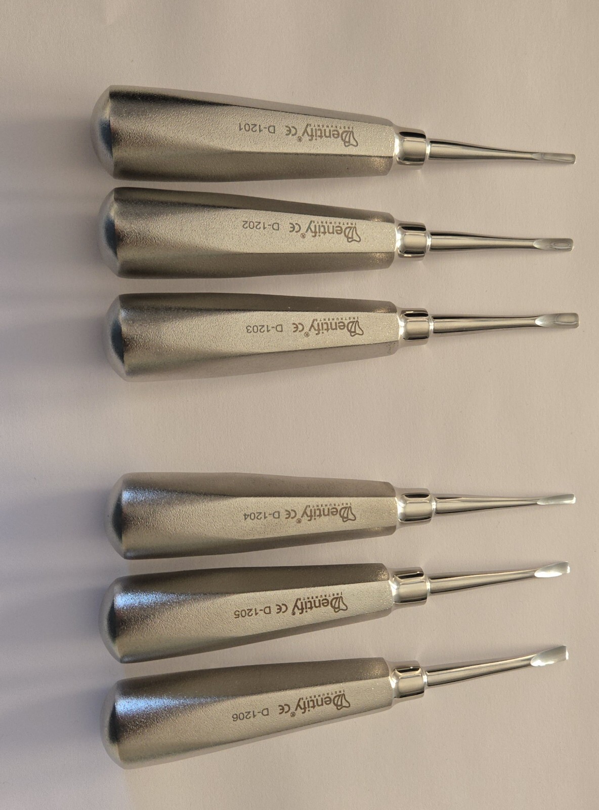 Dental Luxation Elevator Set Of 6 Oral Surgery Tooth Extraction Instruments CE