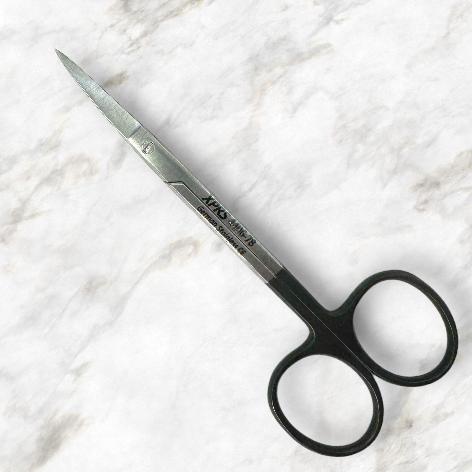 Set of 2 Supercut Iris Scissors, 4-1/2″, Straight, Non-Serrated, Premium