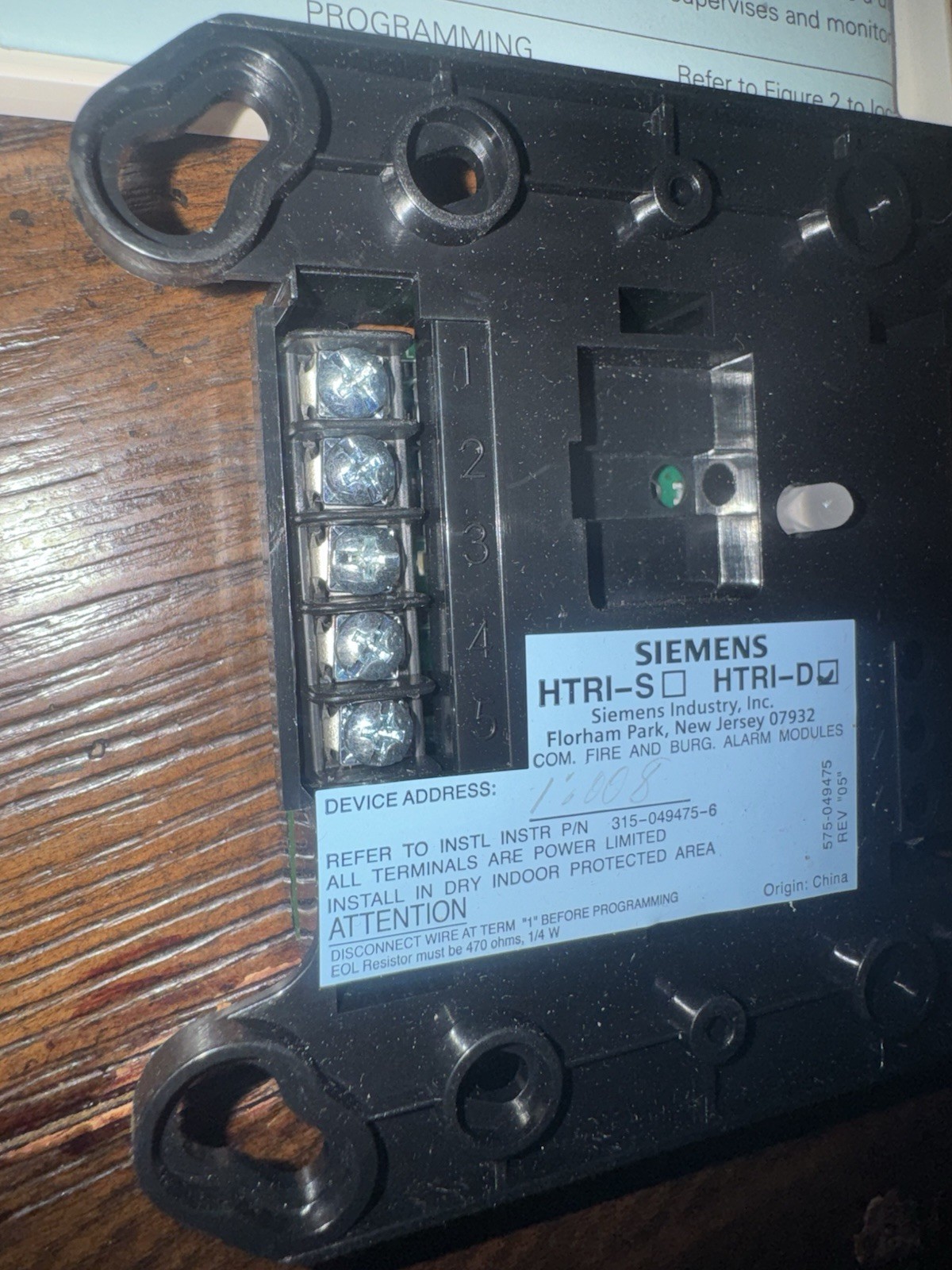 SIEMENS HTRI-D «DUAL MONITOR MODULE» This Item Is Brand New Never Used Once!