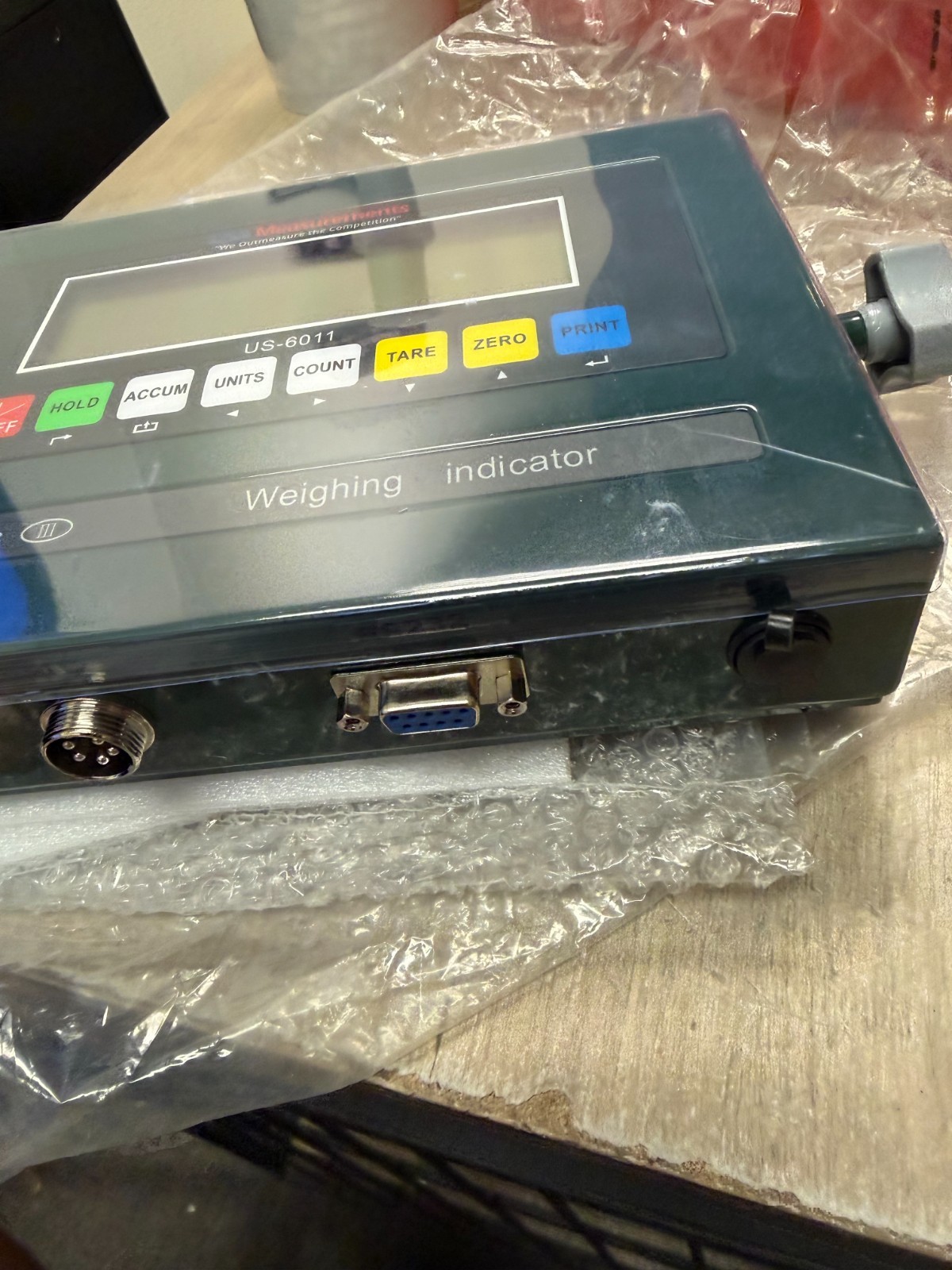 Usa Measurements US-6011MS Digital Indicator 110-240v-ac UNIT ONLY