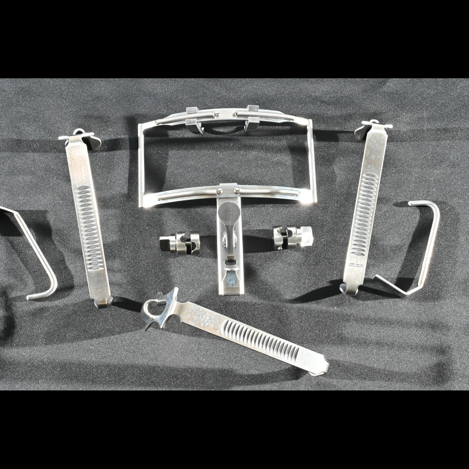 Integra Jarit Dingman Mouth Gag 450-090 w/ 3 Tongue Blades & Case