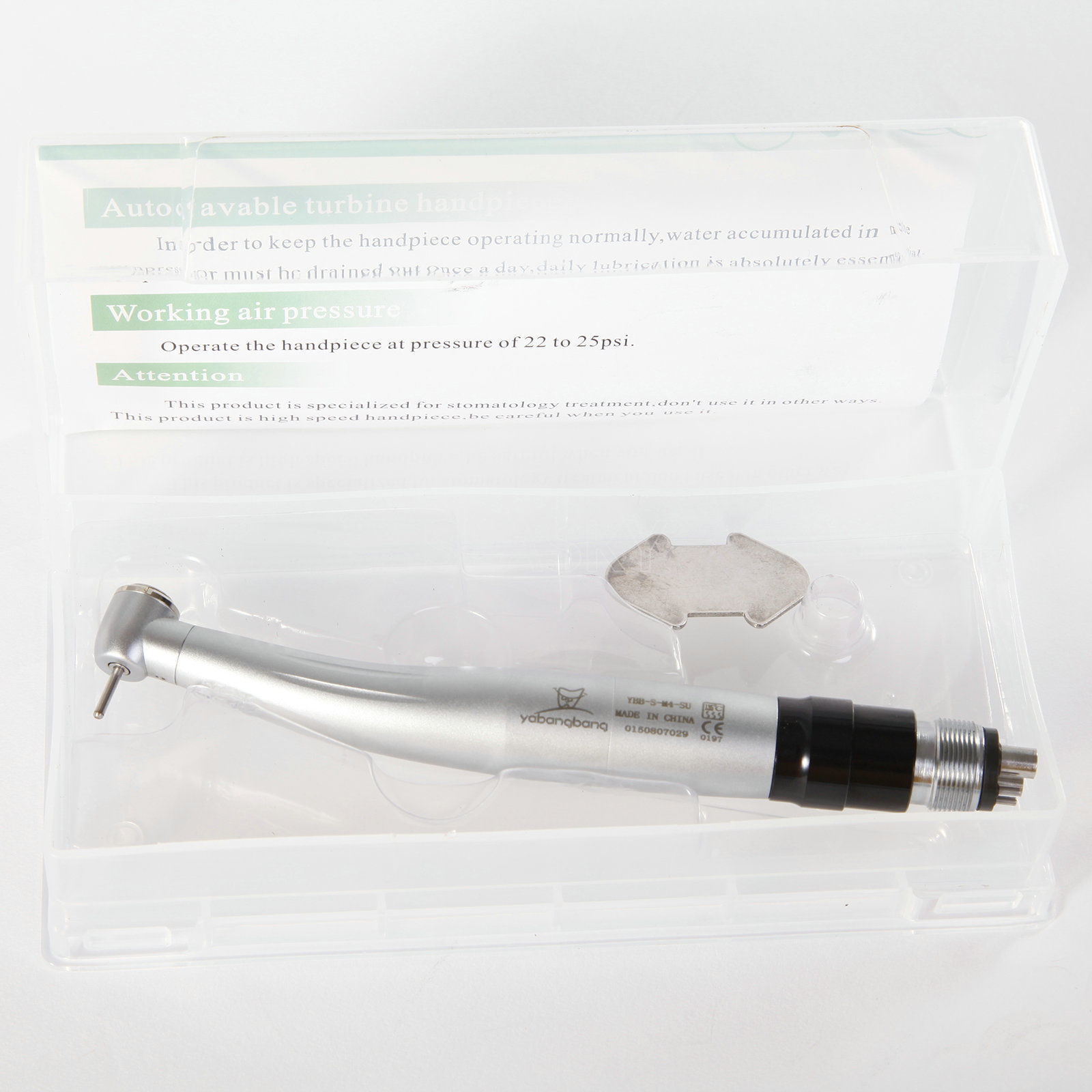 2x Dental push button turbine handpiece Quick Coupler 4H fit NSK type YBNK4 u